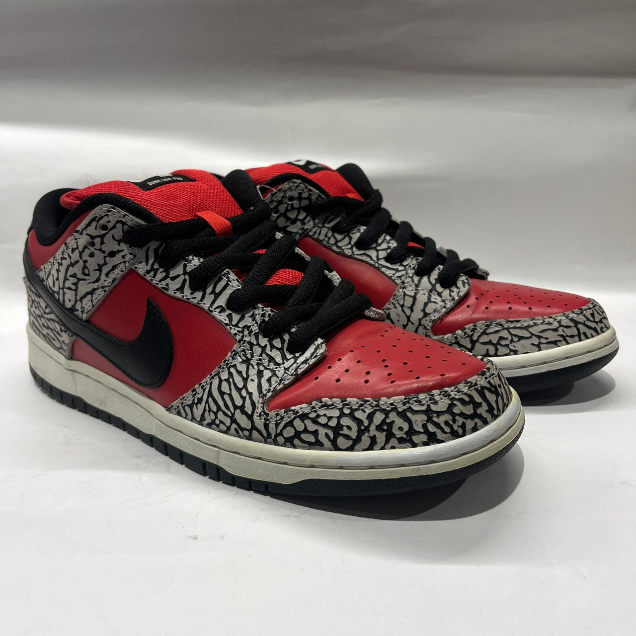 【US8.5】 NIKE SB DUNK LOW PREMIUM SB Supreme 313170-600 【USED】