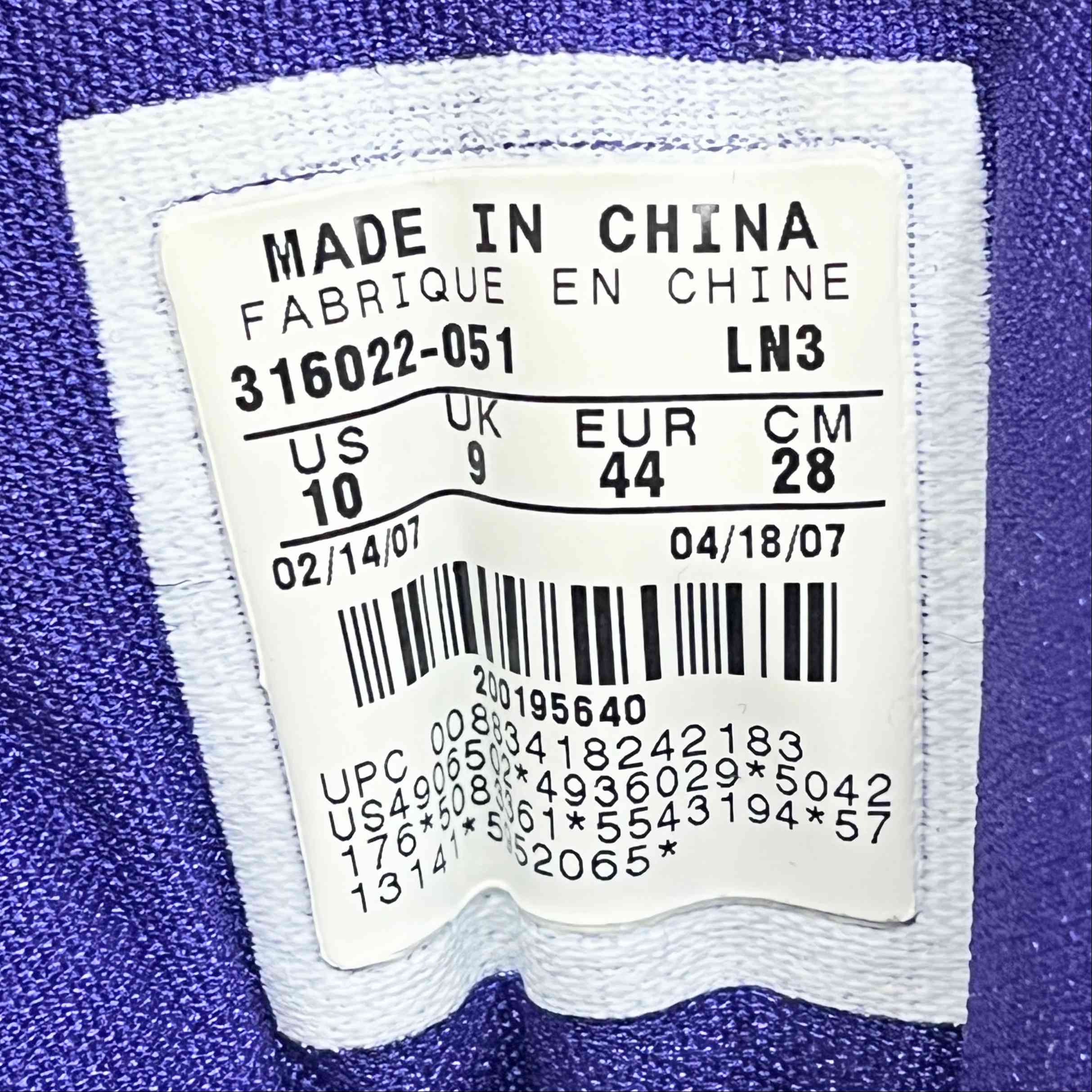 【US10】 NIKE ZOOM KOBE 2 316022-051 【DS】