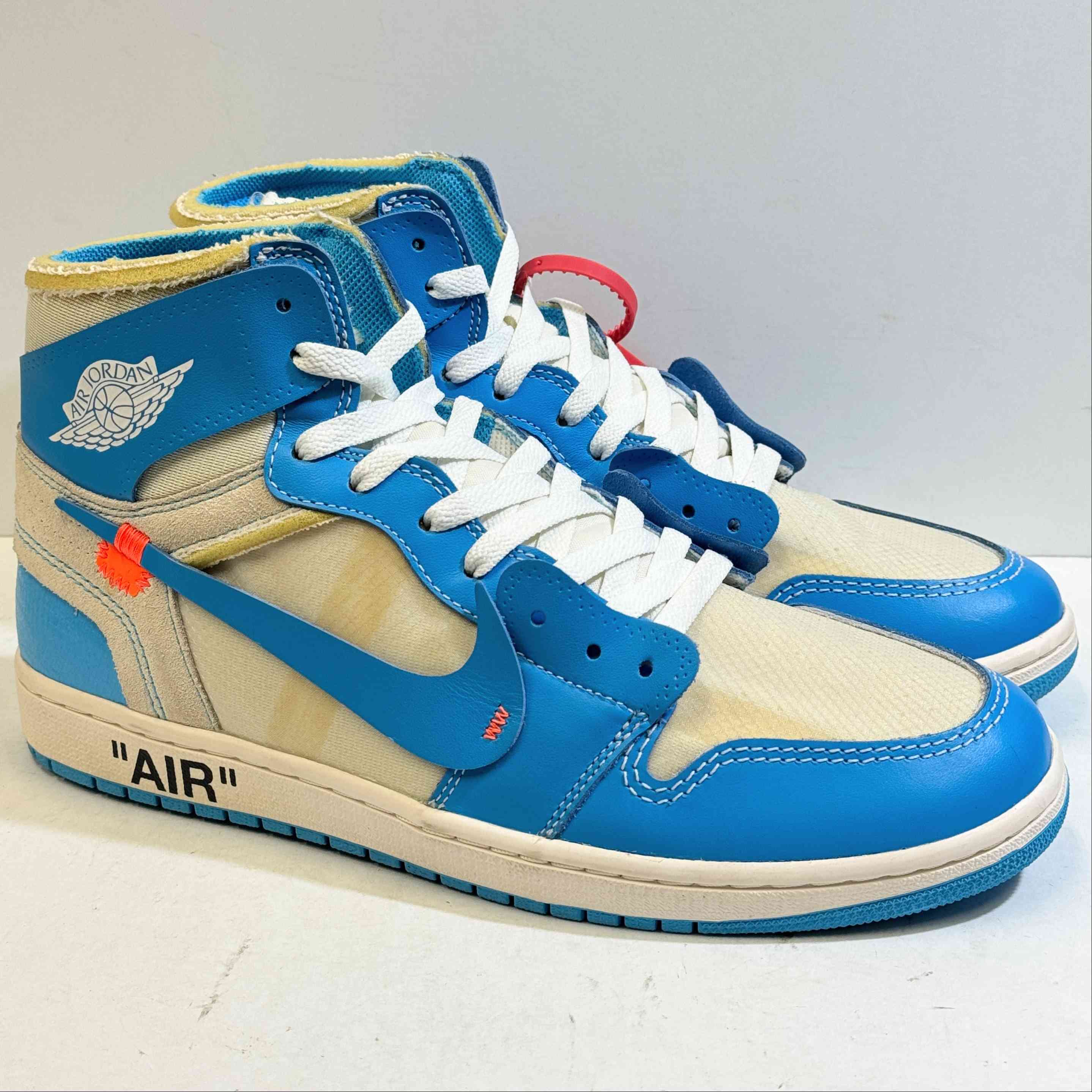 【US10.5】 AIR JORDAN 1 × OFF-WHITE NRG AQ0818-148 【USED】