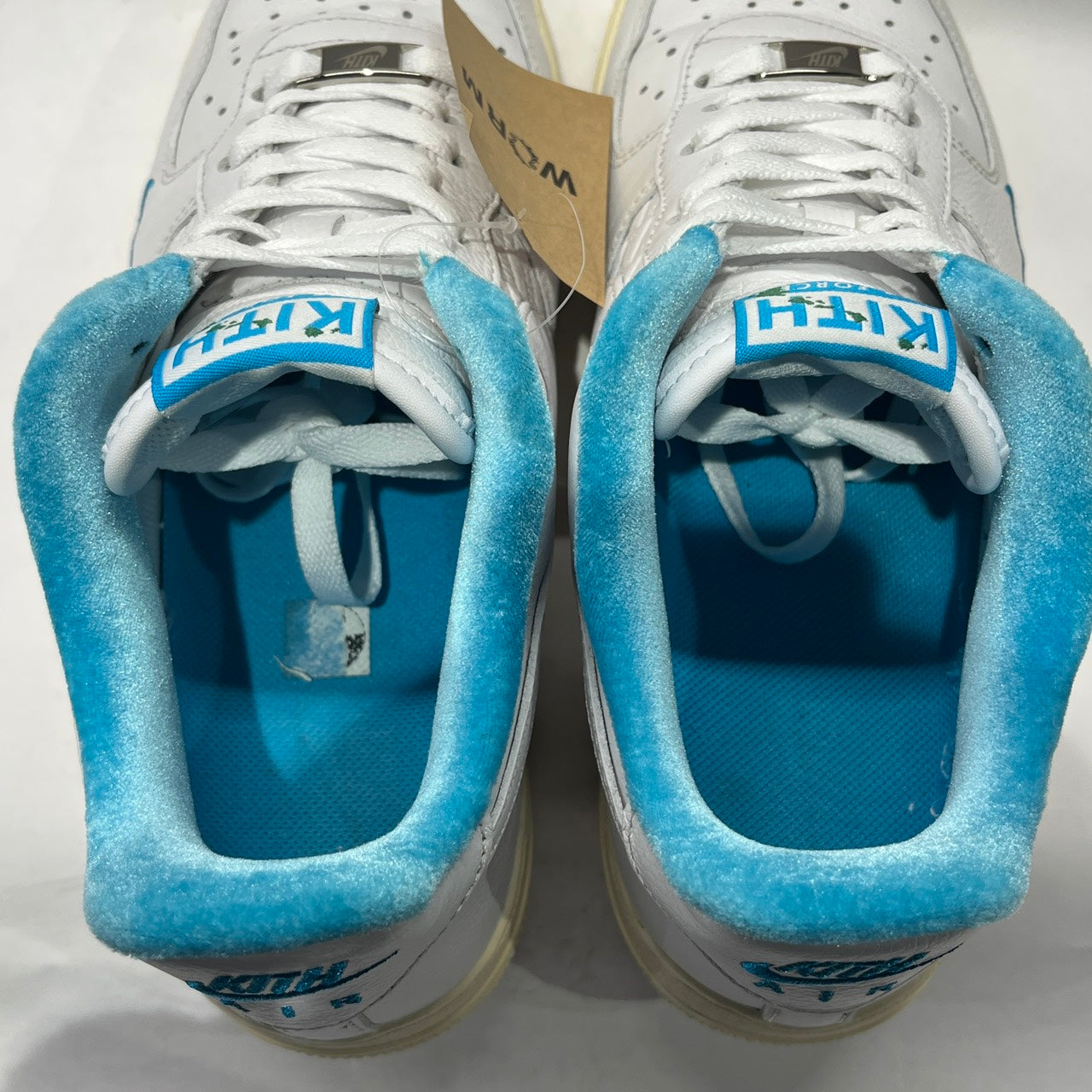 【US9】 NIKE AIR FORCE 1 LOW / KITH HAWAII DC9555-100 【USED】