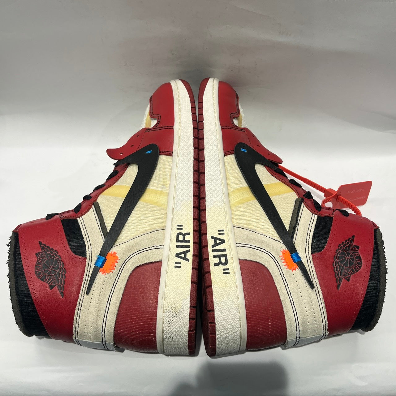 【US13】 THE:10 AIR JORDAN 1 OFF WHITE AA3834-101 【USED】