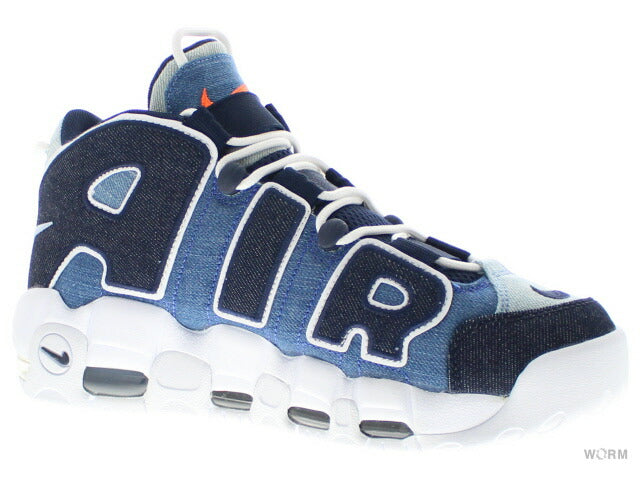 【US10.5】 NIKE AIR MORE UPTEMPO 96 QS Denim CJ6125-100 【DS】