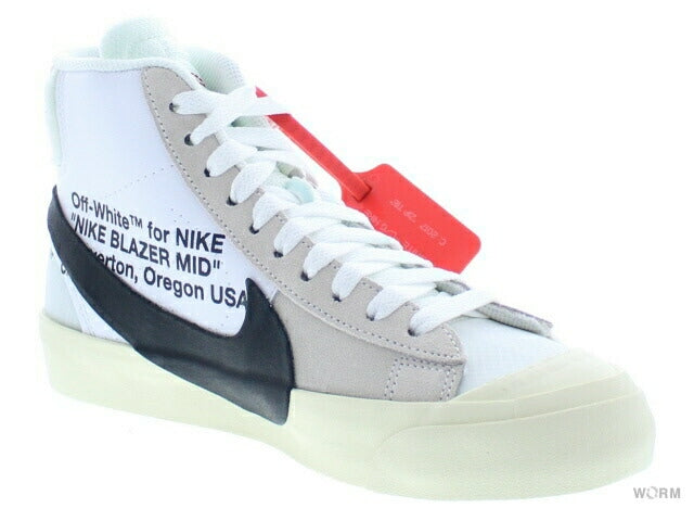 【US8】 NIKE THE 10: BLAZER MID Off-White AA3832-100 【DS】