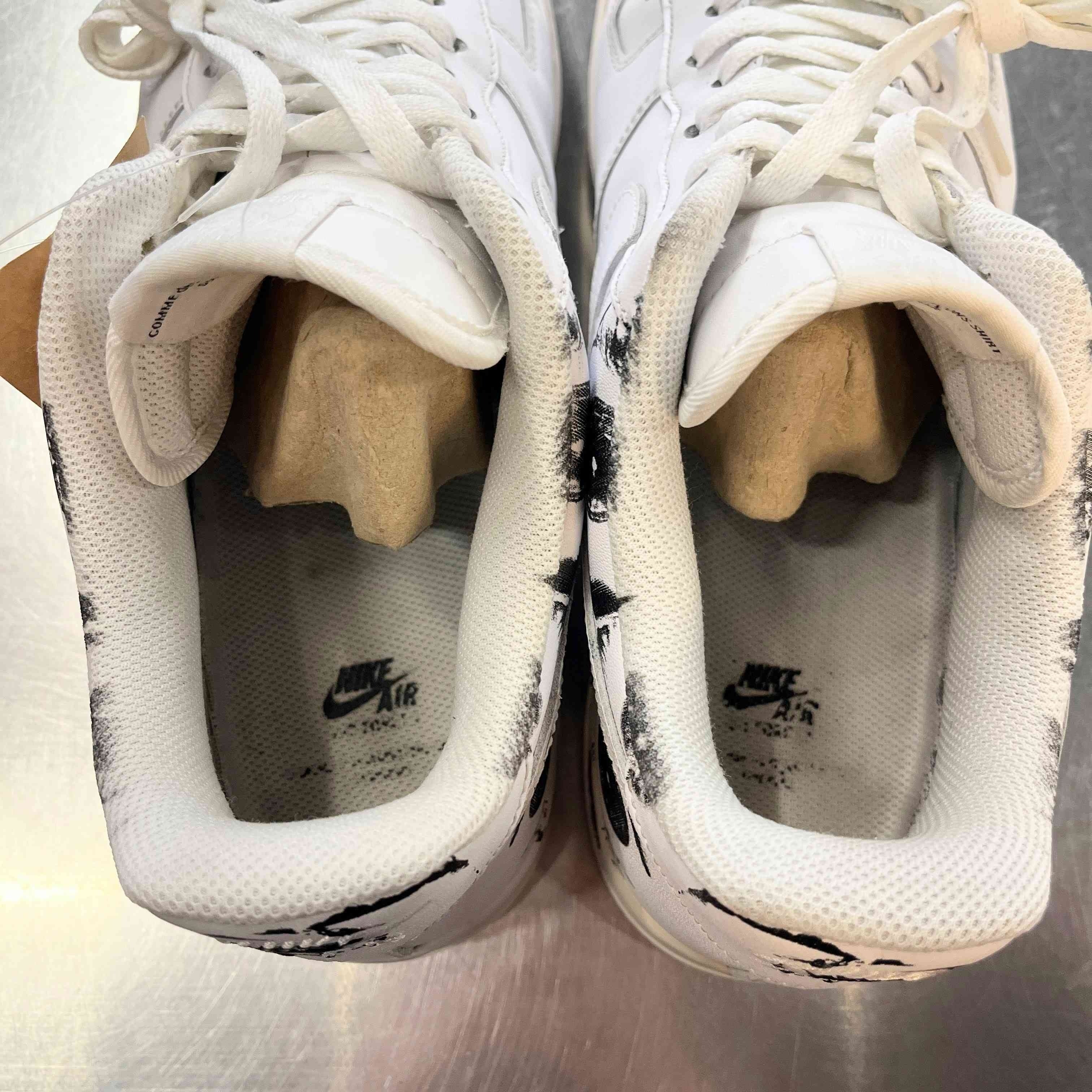 【US12】 NIKE AIR FORCE 1'07 / SUPREME / CDG SUPREME x CDG 923044-100 【USED】