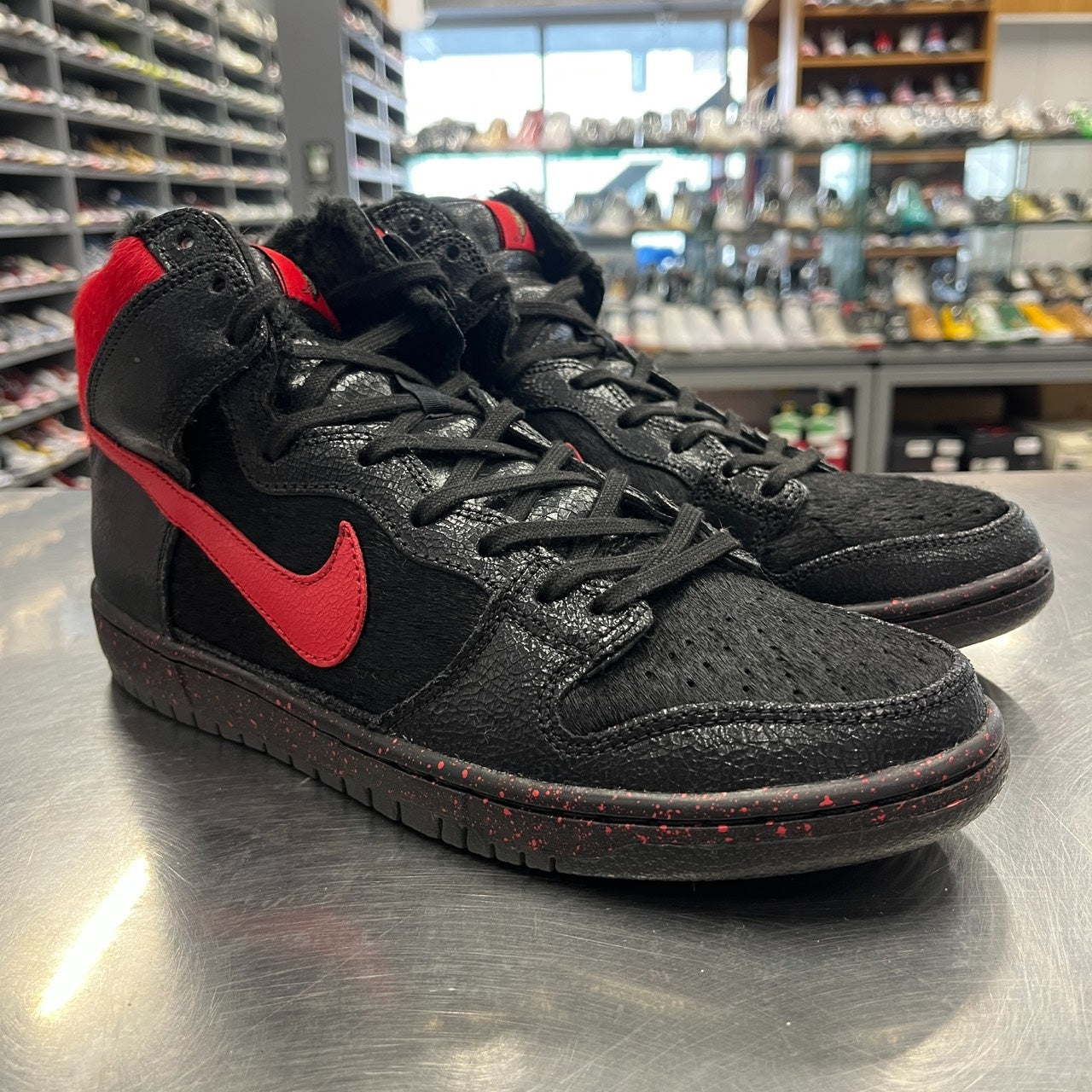 【US9】 NIKE SB DUNK HIGH PRO PREMIUM SB 554673-006 【USED】