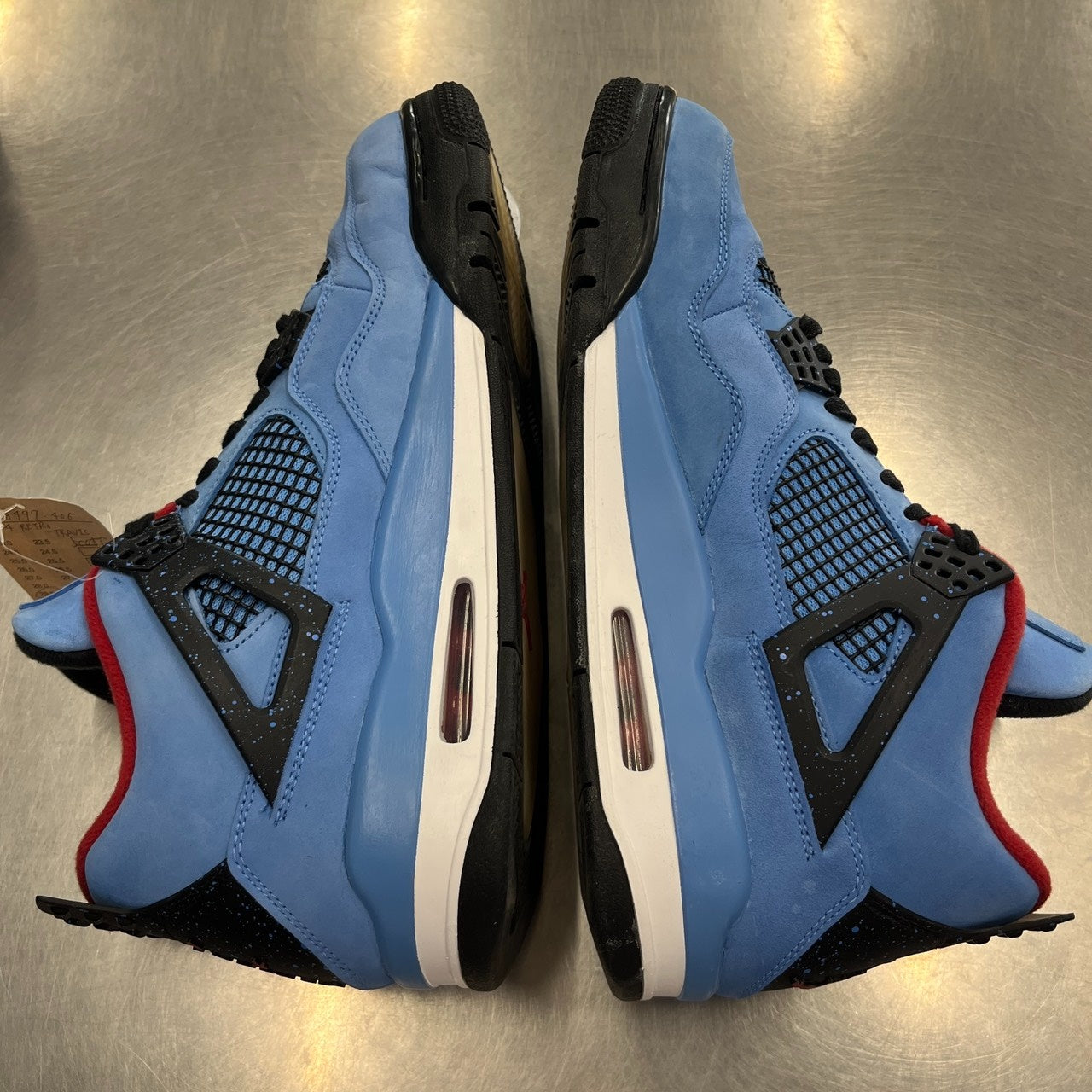 【US11】 AIR JORDAN 4 RETRO Travis Scott 308497-406 【USED】