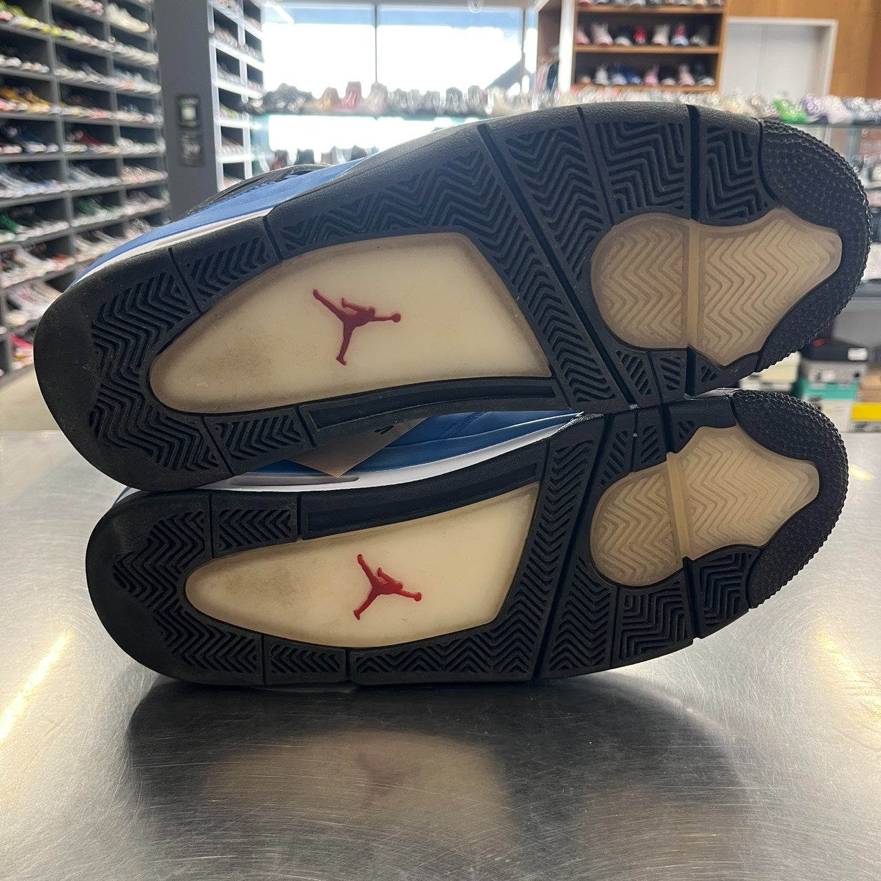 【US11】 AIR JORDAN 4 RETRO Travis Scott 308497-406 【USED】