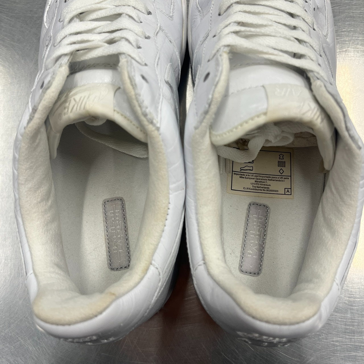 【US10】 NIKE HTM AIR FORCE 1 LOW 305895-111 【USED】