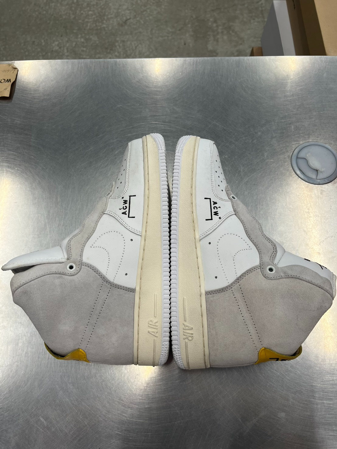 【US8.5】 NIKE AIR FORCE 1 HI x ACW AQ5644-991 【USED】