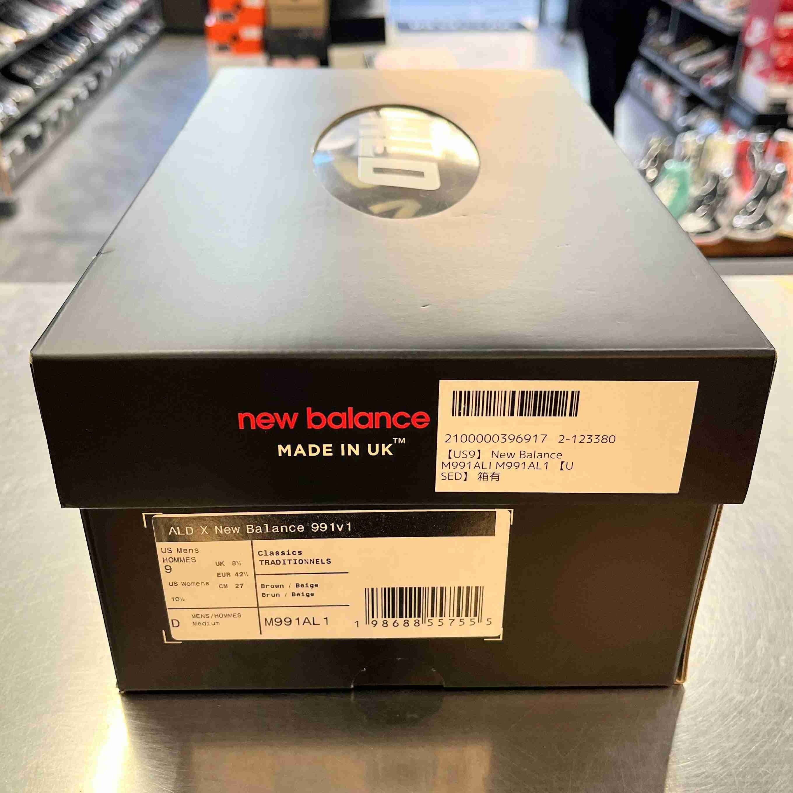 【US9】 New Balance M991ALI M991AL1 【USED】
