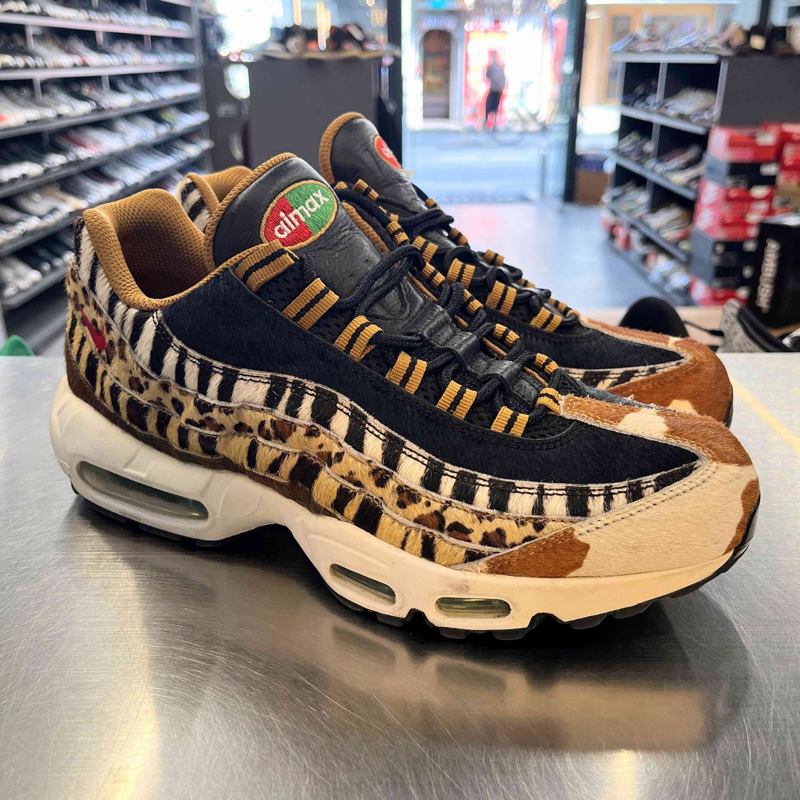 【US9】 NIKE AIR MAX 95 DLX atmos AQ0929-200 【USED】