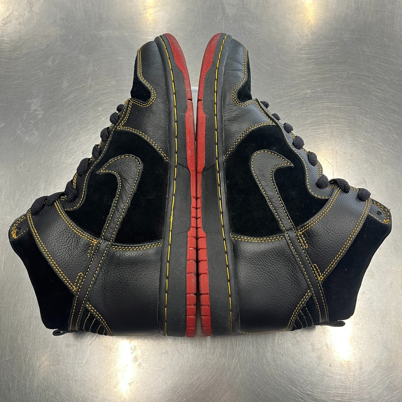 【US9】 NIKE SB DUNK HIGH PRO SB Unlucky 305050-001 【USED】