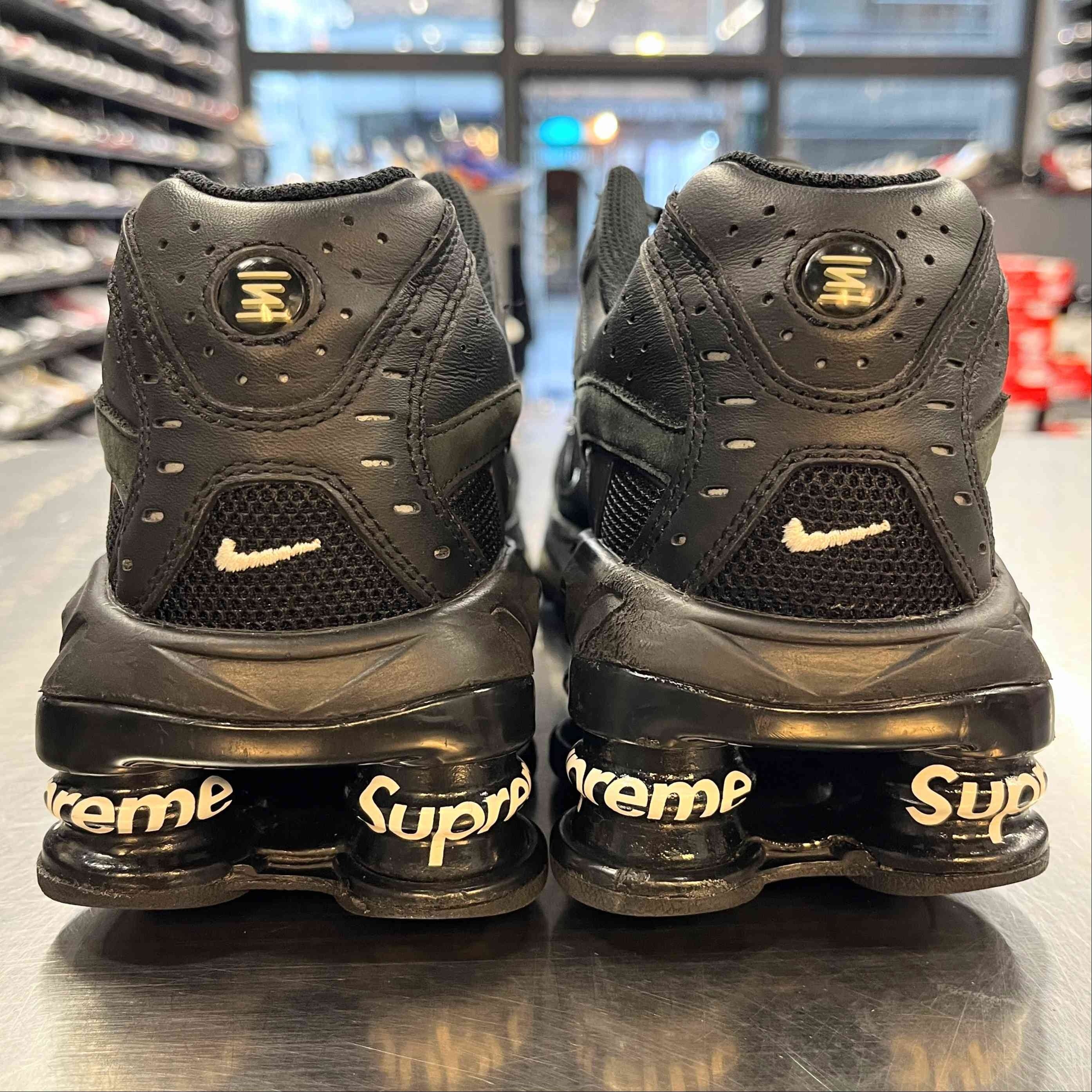 【US8】 NIKE SHOX RIDE 2 SP SUPREME DN1615-001 【USED】