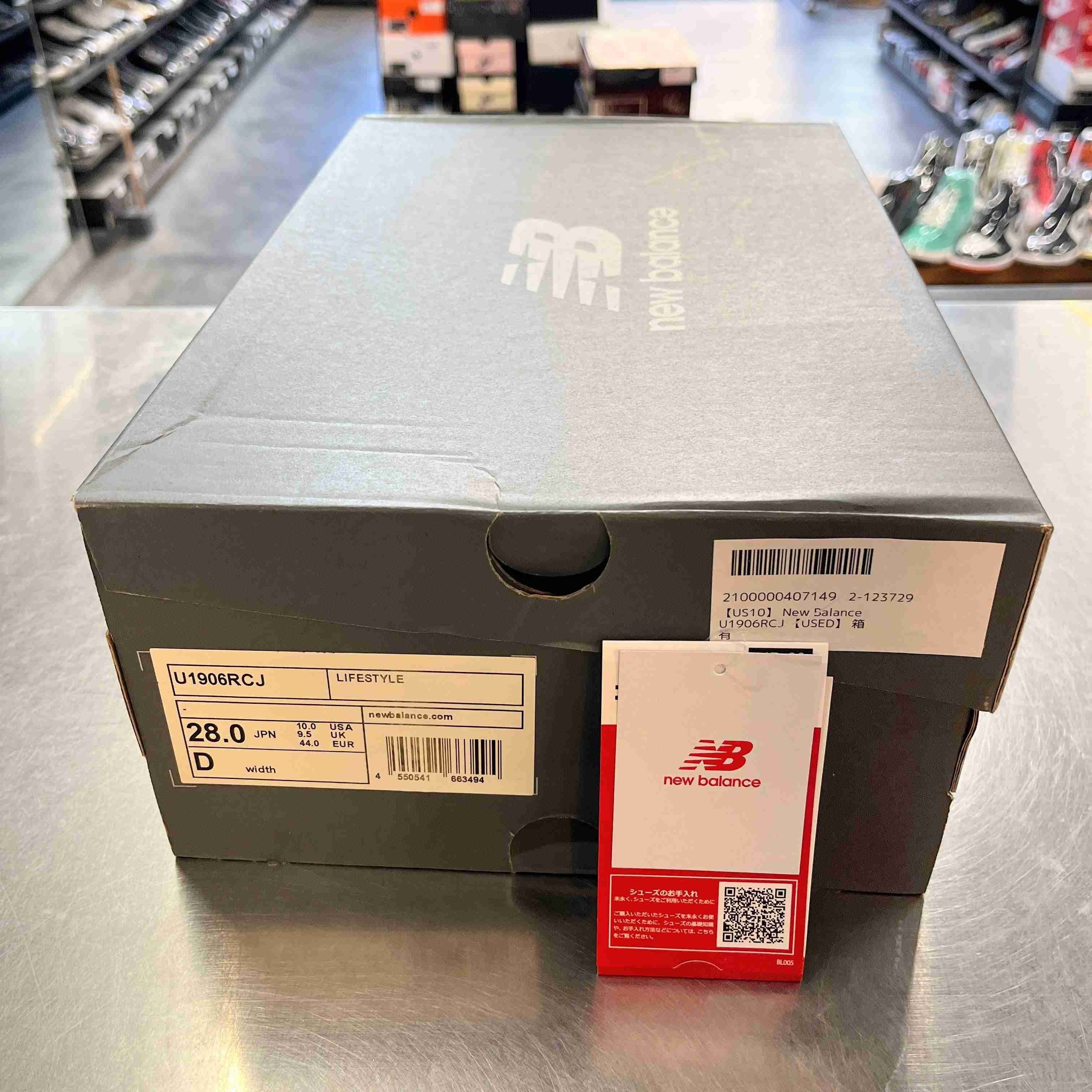 【US10】 New Balance U1906RCJ 【USED】