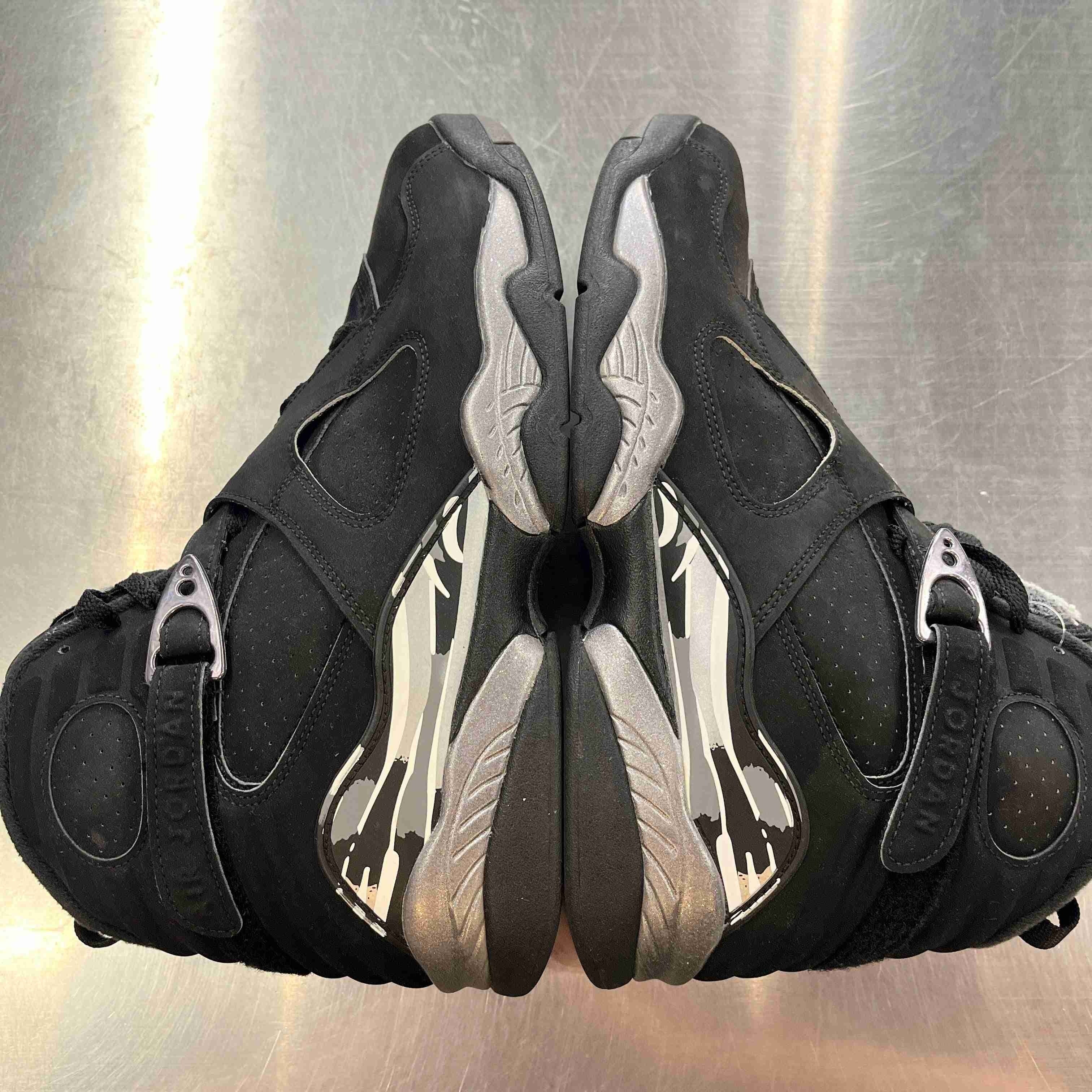 【US10.5】 AIR JORDAN 8 RETRO Chrome 305381-003 【USED】