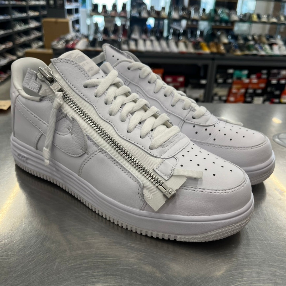 US8.5】 NIKE LUNAR FORCE 1 /ACRONYM 17 AF100 AJ6247-100 【USED 