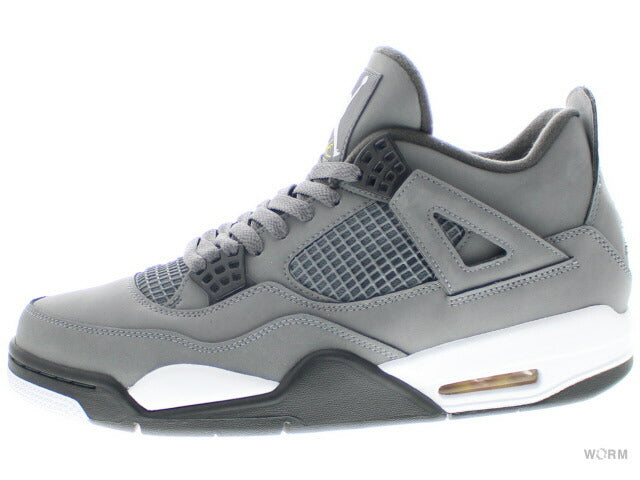 【US12】 AIR JORDAN 4 RETRO COOL GREY 308497-007 【DS】