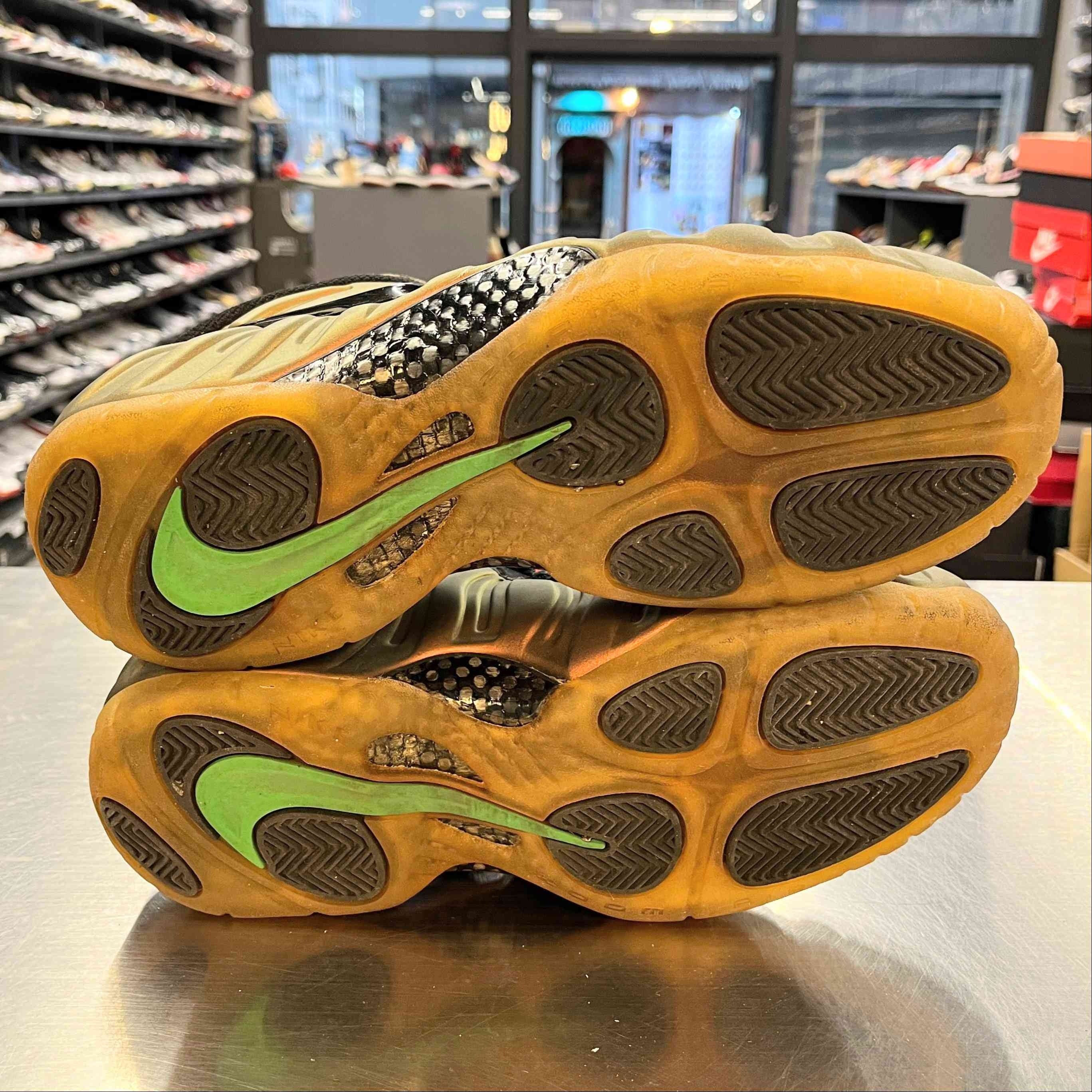 【US11】 NIKE AIR FOAMPOSITE PRO 624041-302 【USED】 箱違