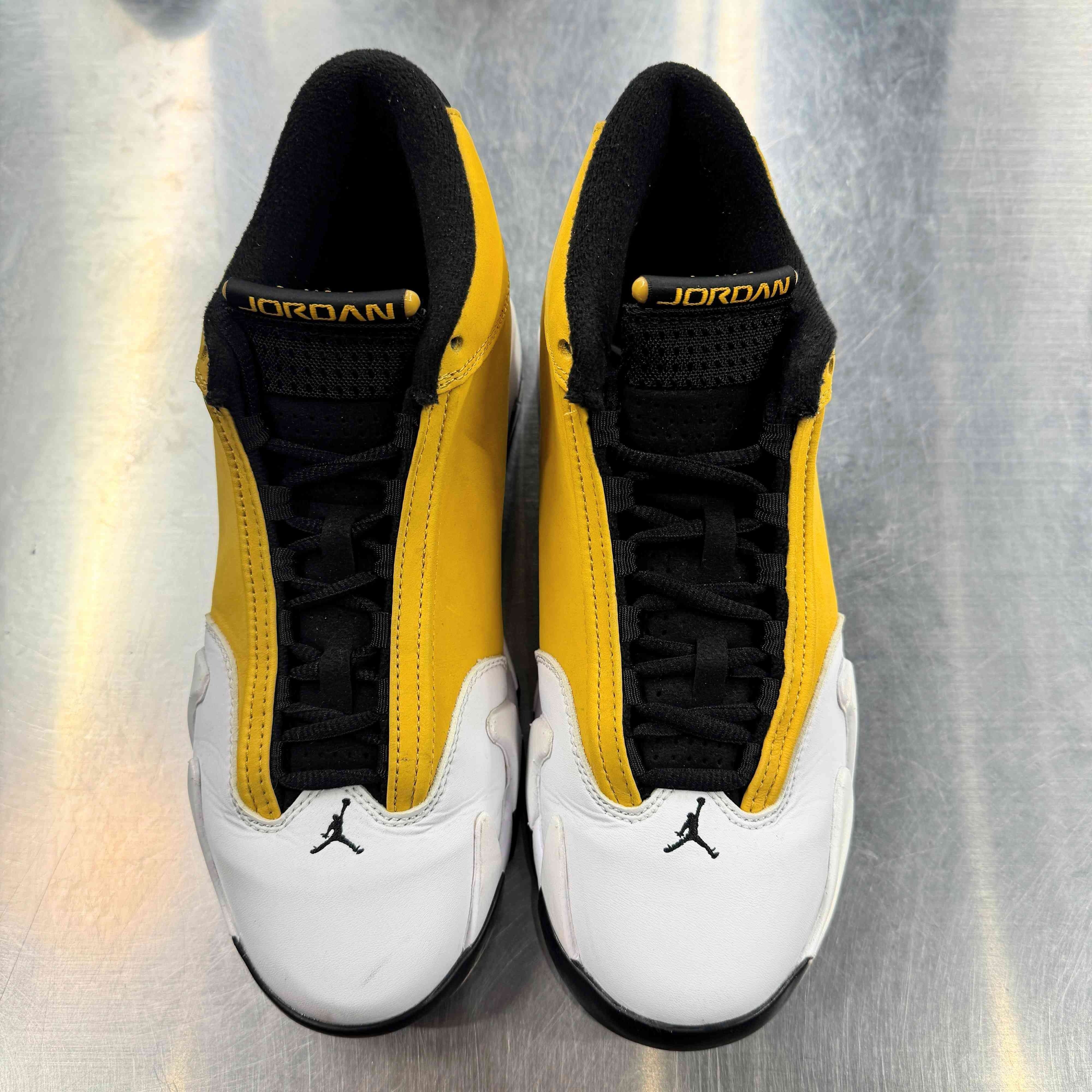 【US7】 NIKE AIR JORDAN 14 RETRO 487471-701 【USED】 箱違
