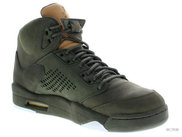 【US8】 AIR JORDAN 5 RETRO PREM 881432-305 【DS】