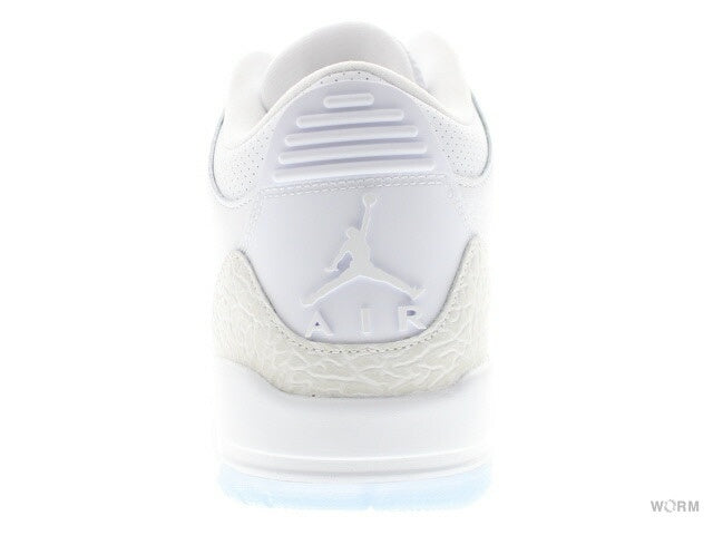 【US9.5】 AIR JORDAN 3 RETRO 136064-111 【DS】