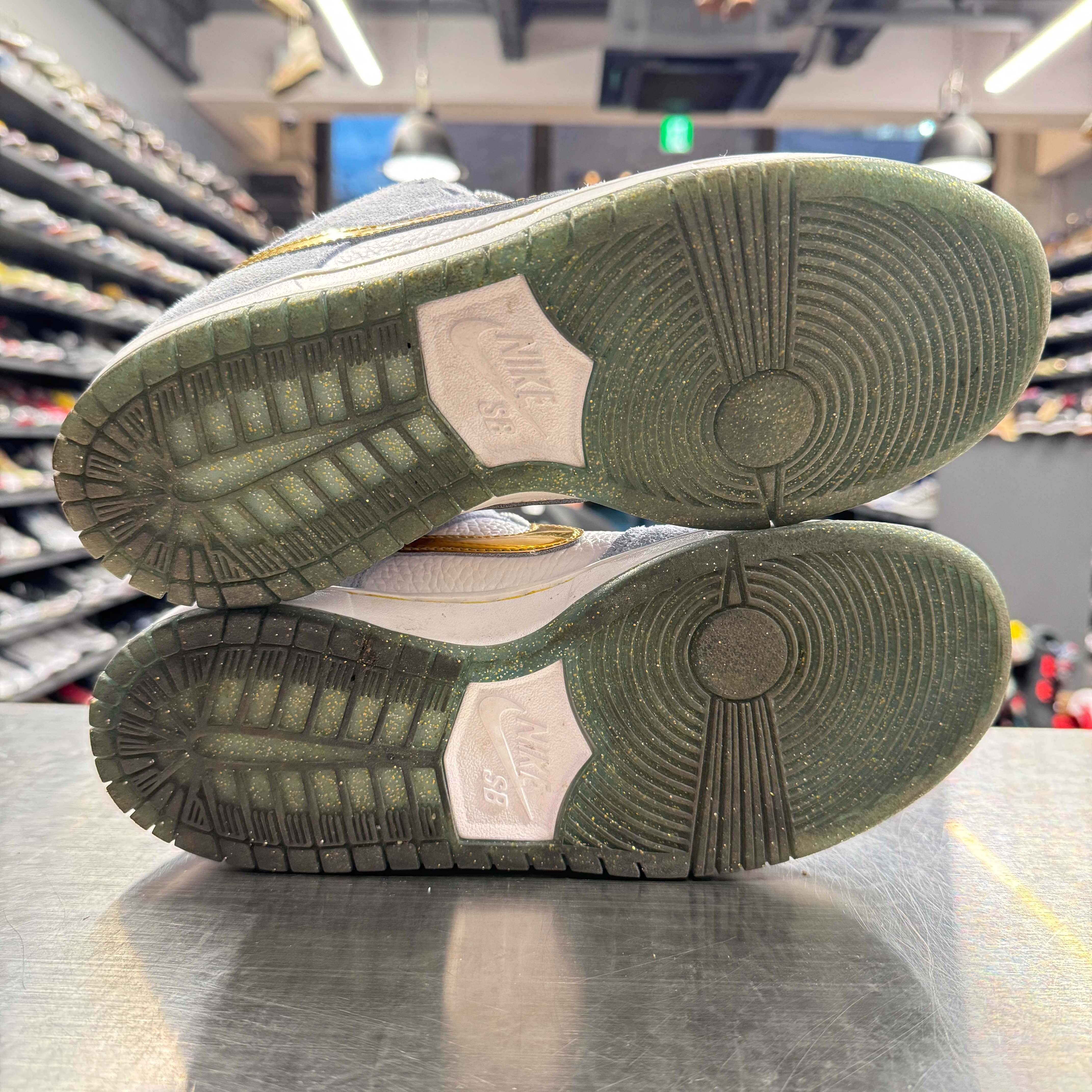 【US7】 NIKE SB SB DUNK LOW PRO QS SEAN CLIVER DC9936-100 【USED】
