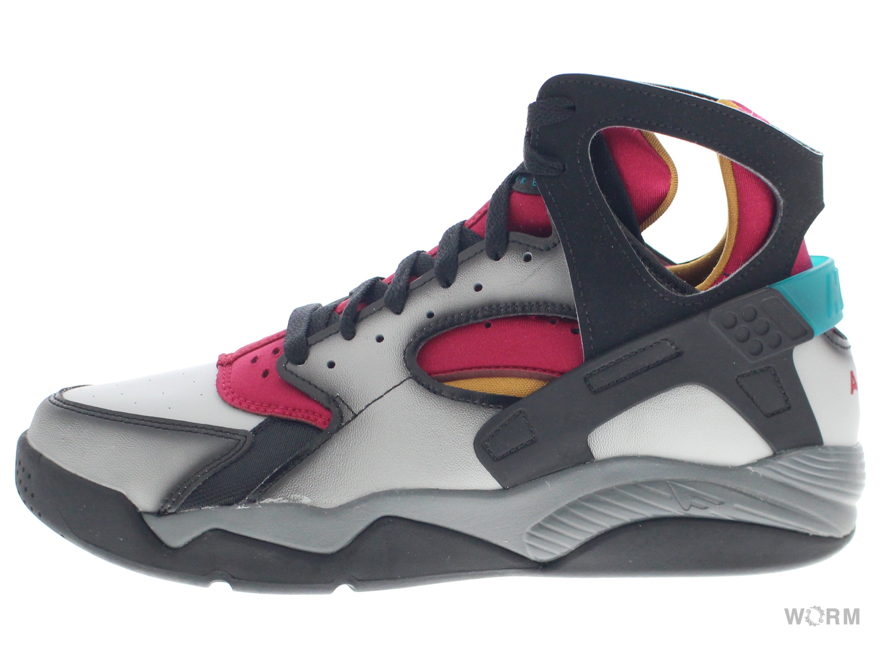 【US9】 NIKE AIR FLIGHT HUARACHE Hoop Pack Bordeaux FD0189-001 【DS】 箱違