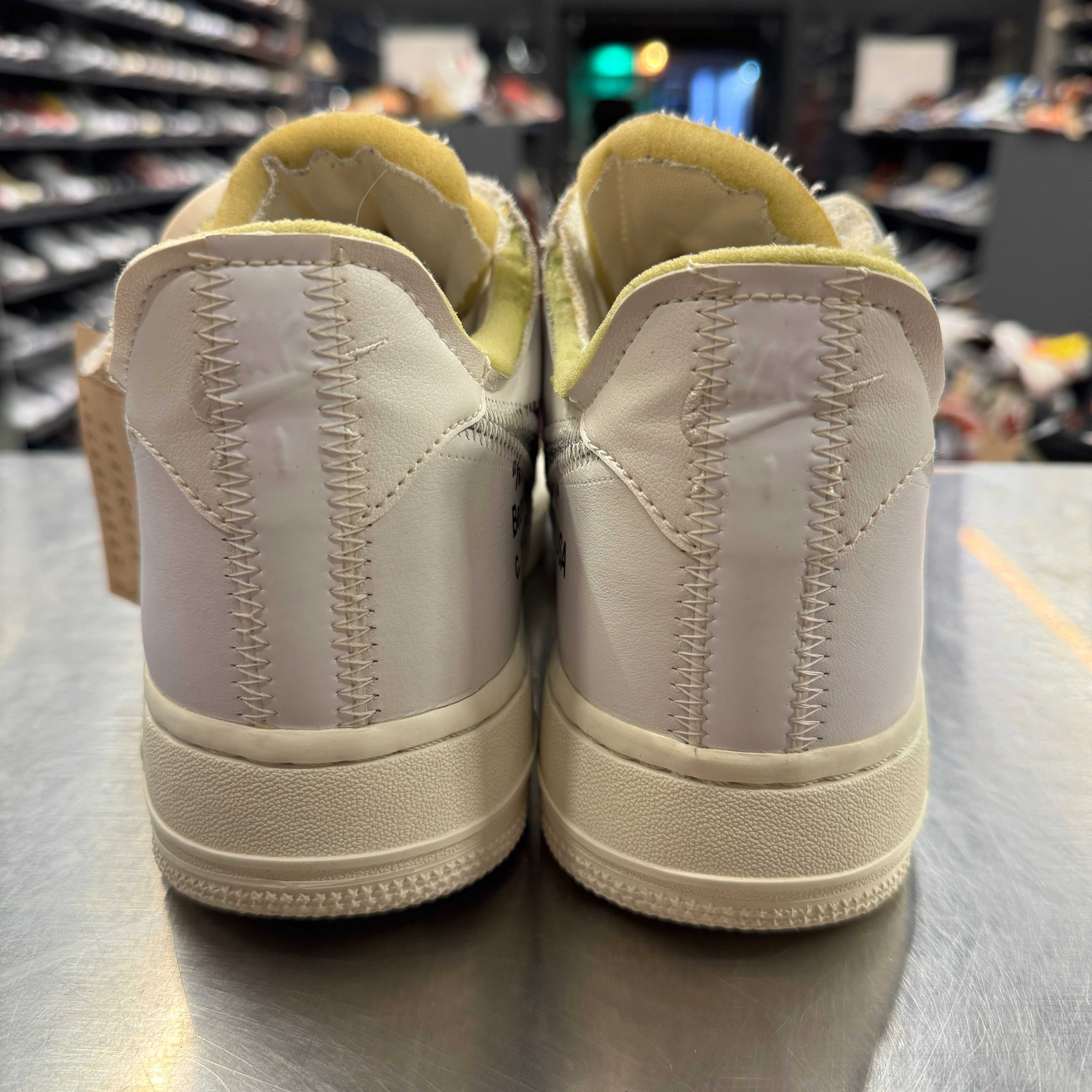 【US9.5】 NIKE AIR FORCE 1 LOW OFF-WHITE COMPLEXCON AO4297-100 【USED】