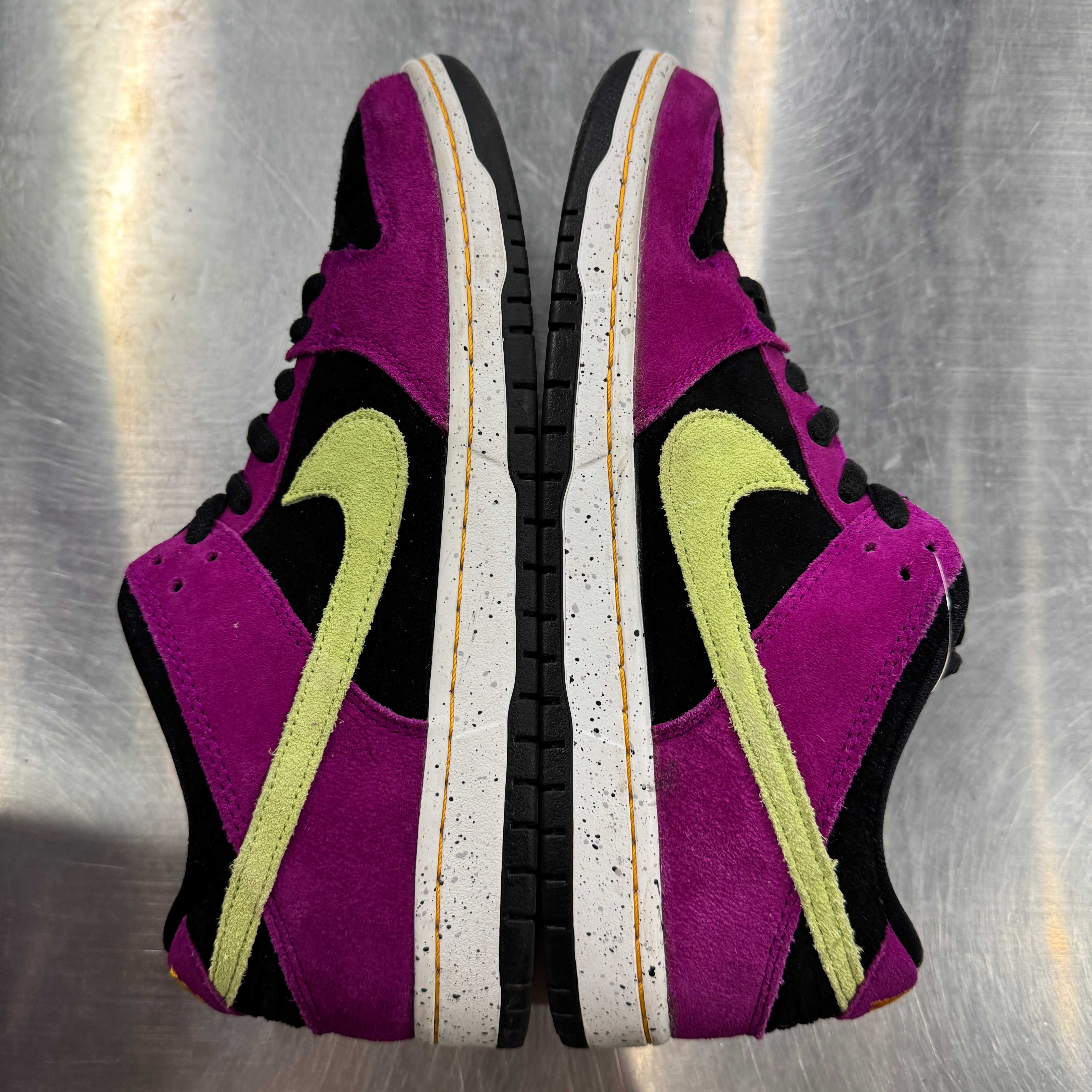 【US10.5】 NIKE SB SB DUNK LOW PRO RED PLUM BQ6817-501 【USED】