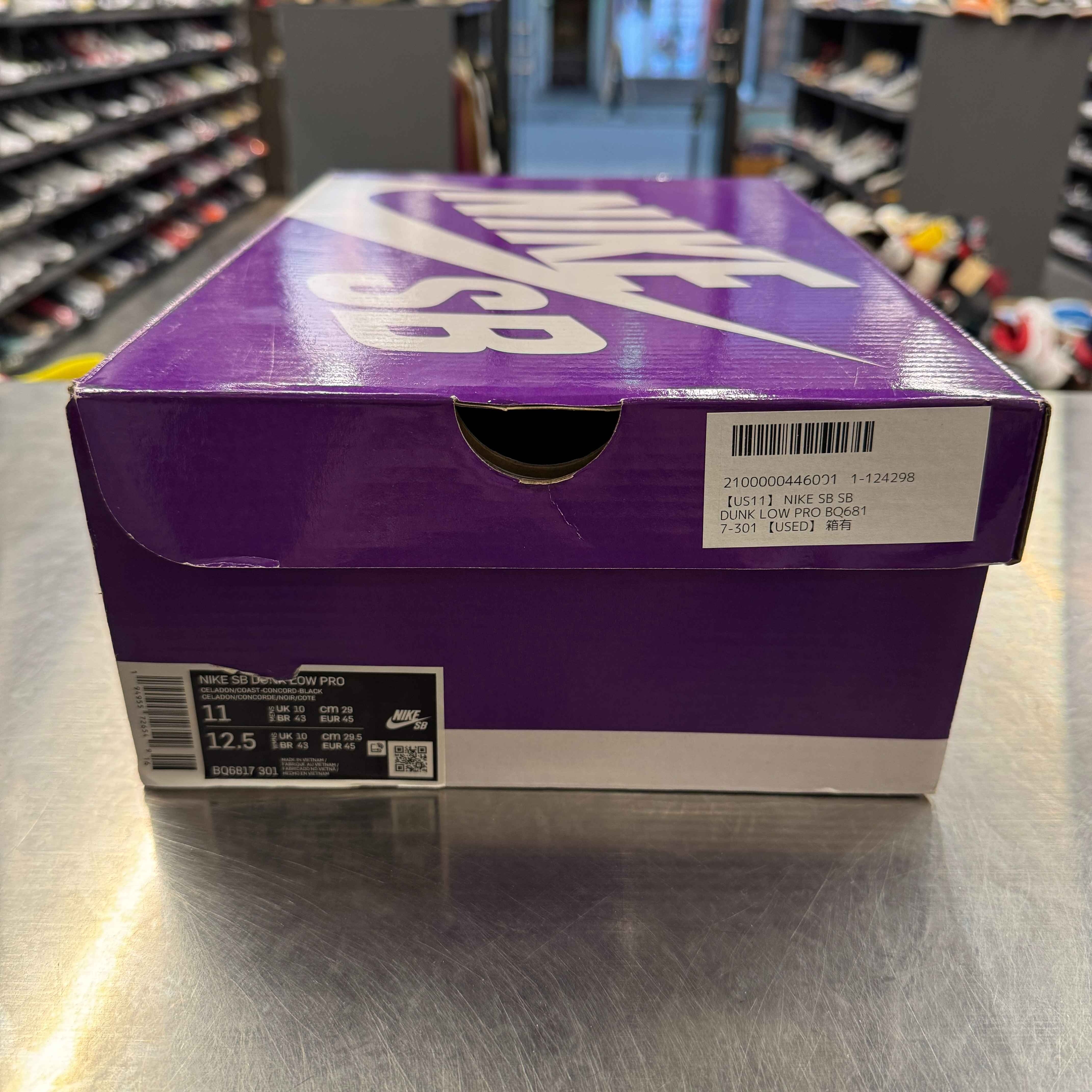【US11】 NIKE SB SB DUNK LOW PRO BQ6817-301 【USED】
