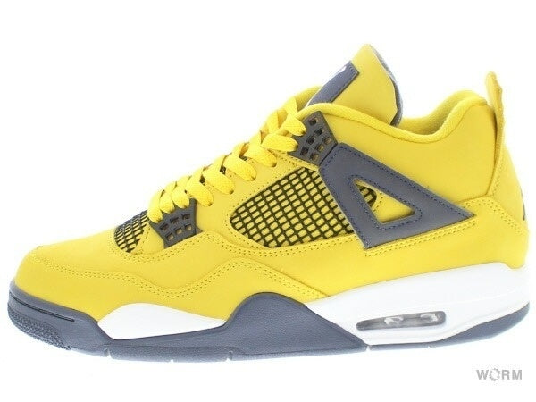 【US8】 AIR JORDAN 4 RETRO Tour Yellow CT8527-700 【DS】