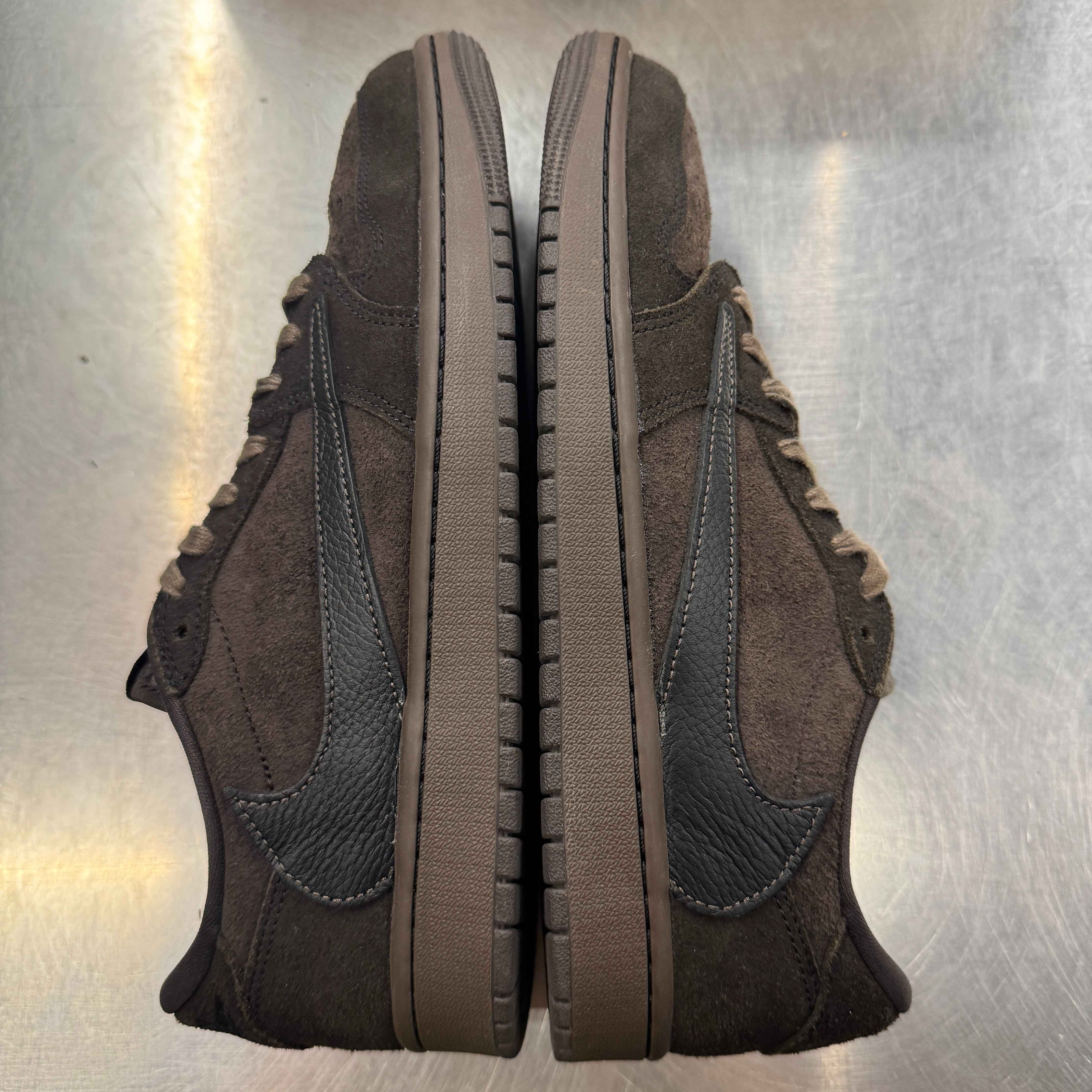 【US9.5】 AIR JORDAN 1 LOW OG SP TRAVIS SCOTT DM7866-202 【USED】