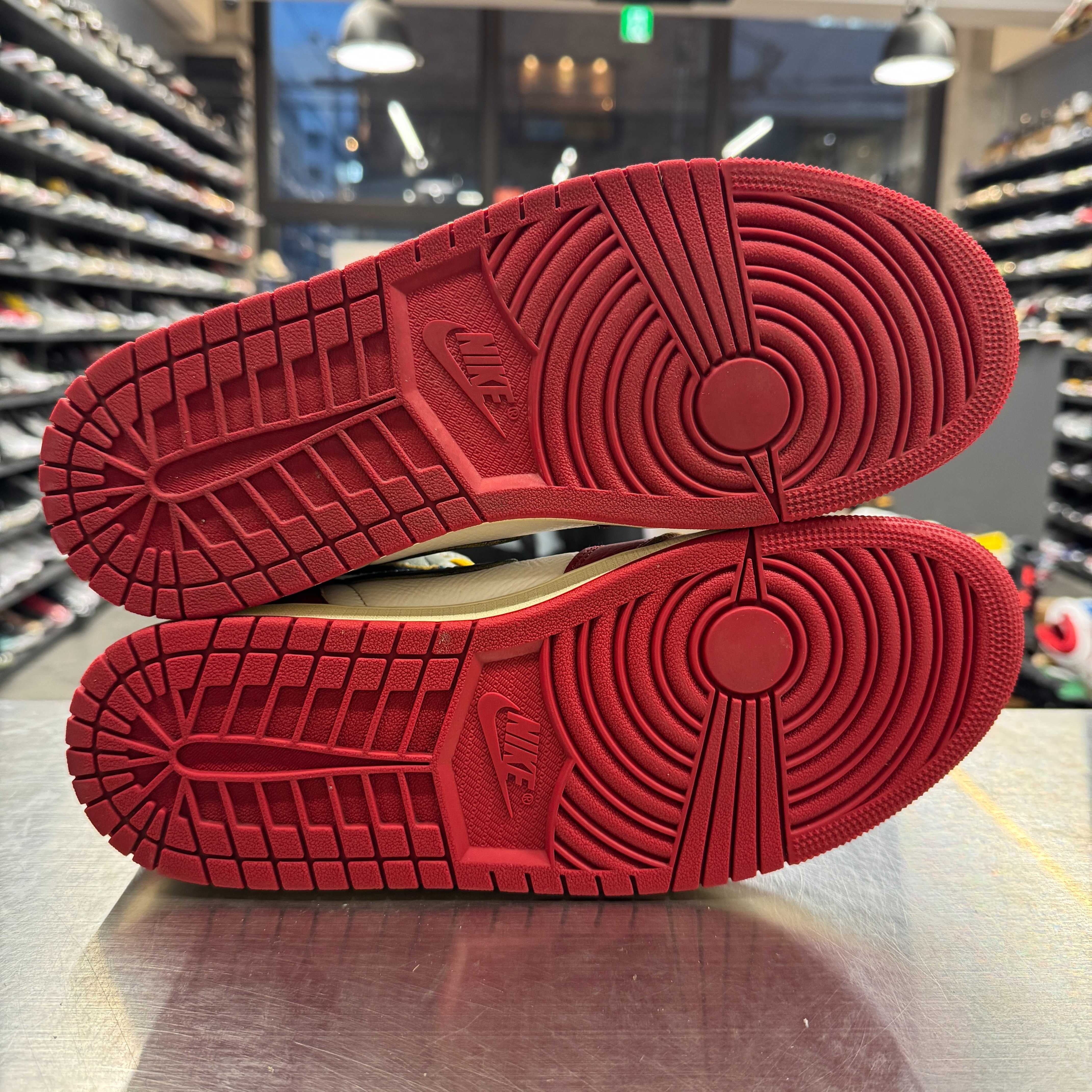 【US10】 AIR JORDAN 1 RETRO HIGH OG UNION HV8563-600 【USED】