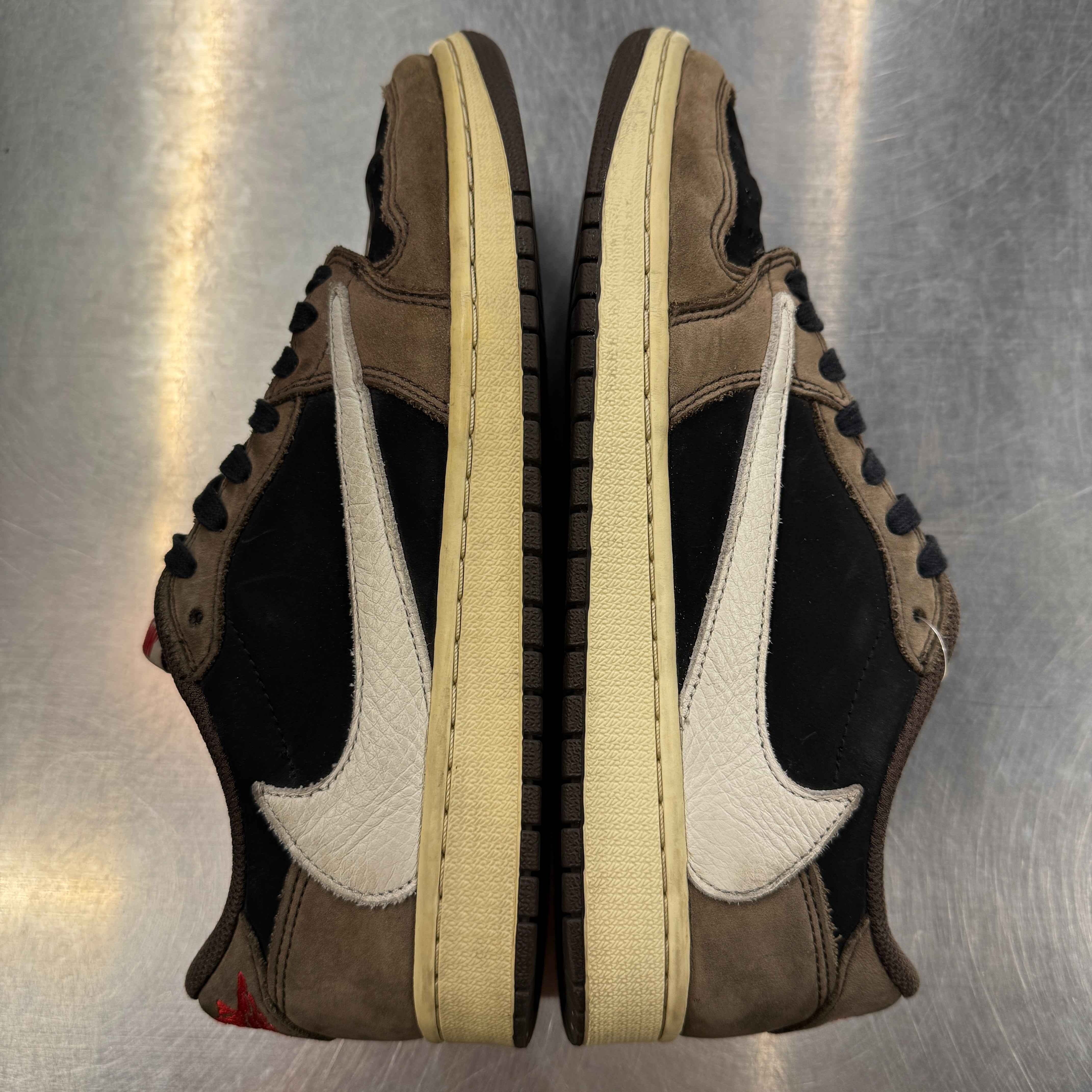 【US9.5】 AIR JORDAN 1 LOW OG SP TRAVIS SCOTT CQ4277-001 【USED】