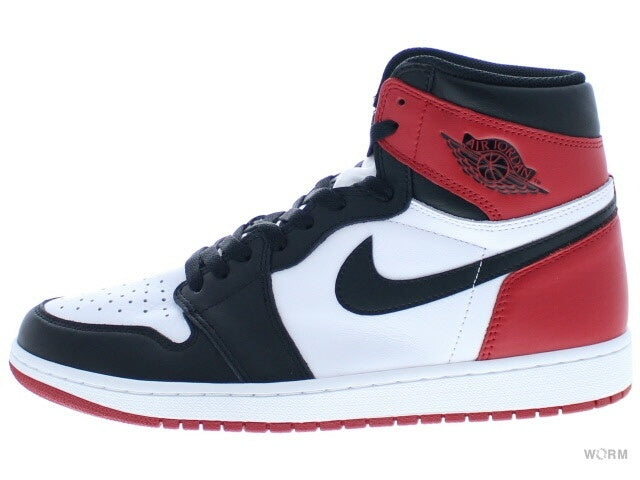 【US9.5】 AIR JORDAN 1 RETRO HIGH OG Black Toe 555088-125 【DS】