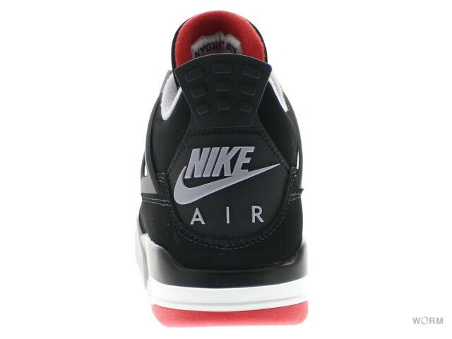 【US7】 AIR JORDAN 4 RETRO BRED 308497-060 【DS】