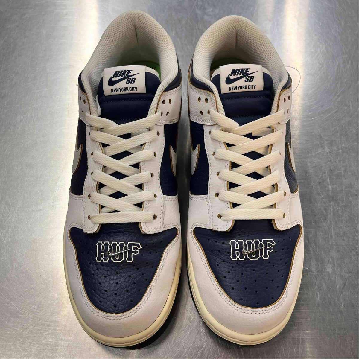 【US8】 NIKE SB SB DUNK LOW OG QS HUF FD8775-100 【DS】