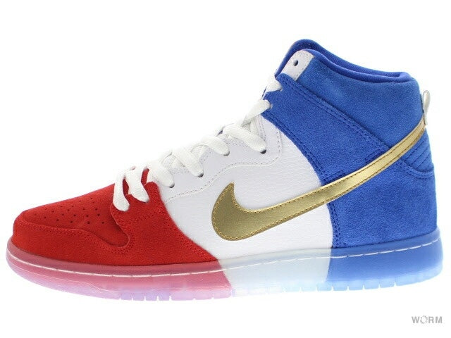 【US9】 NIKE SB DUNK HIGH PREMIUM SB TRICOLOR 313171-674 【DS】