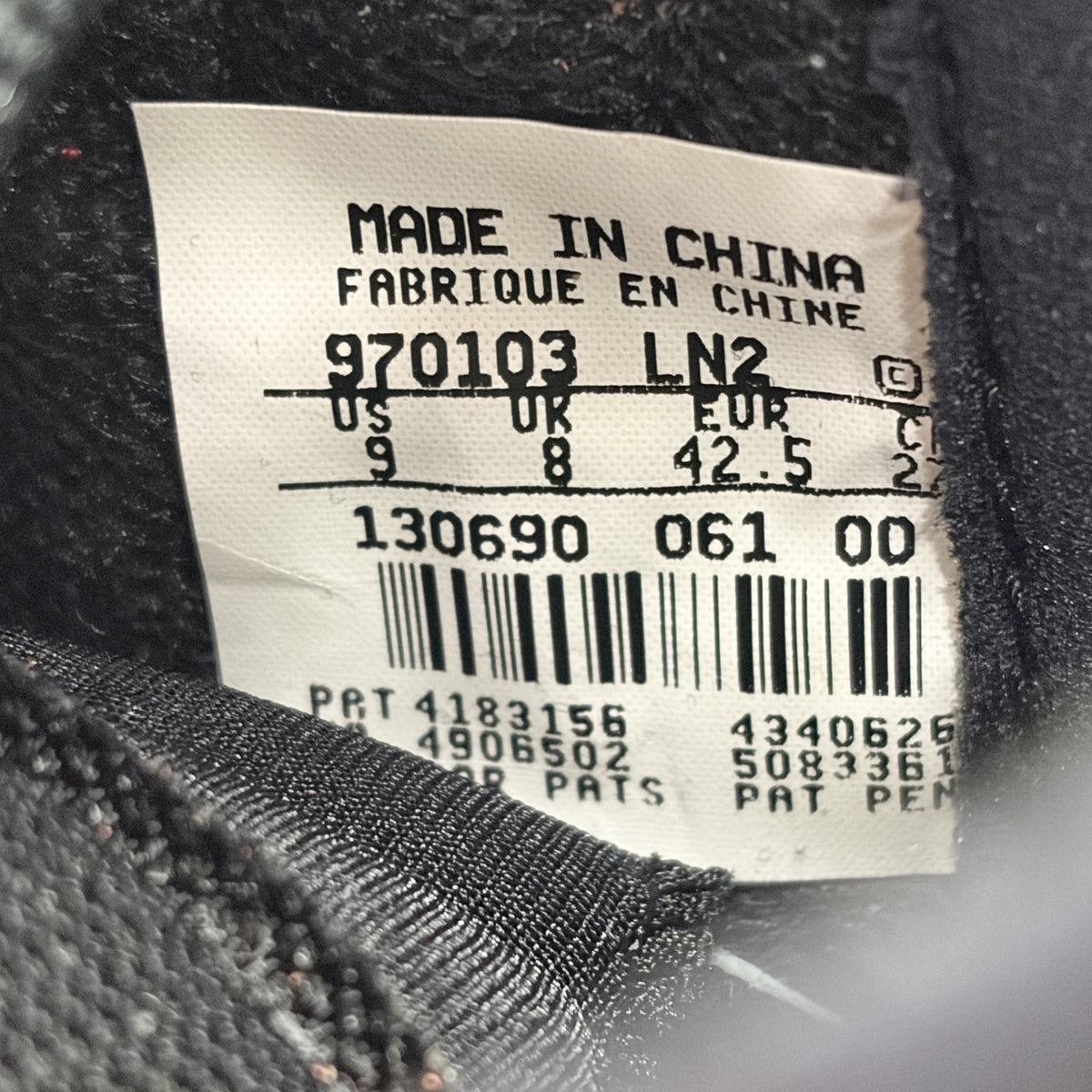 【US9】 AIR JORDAN 12 FLU GAME 130690-061 【DS】
