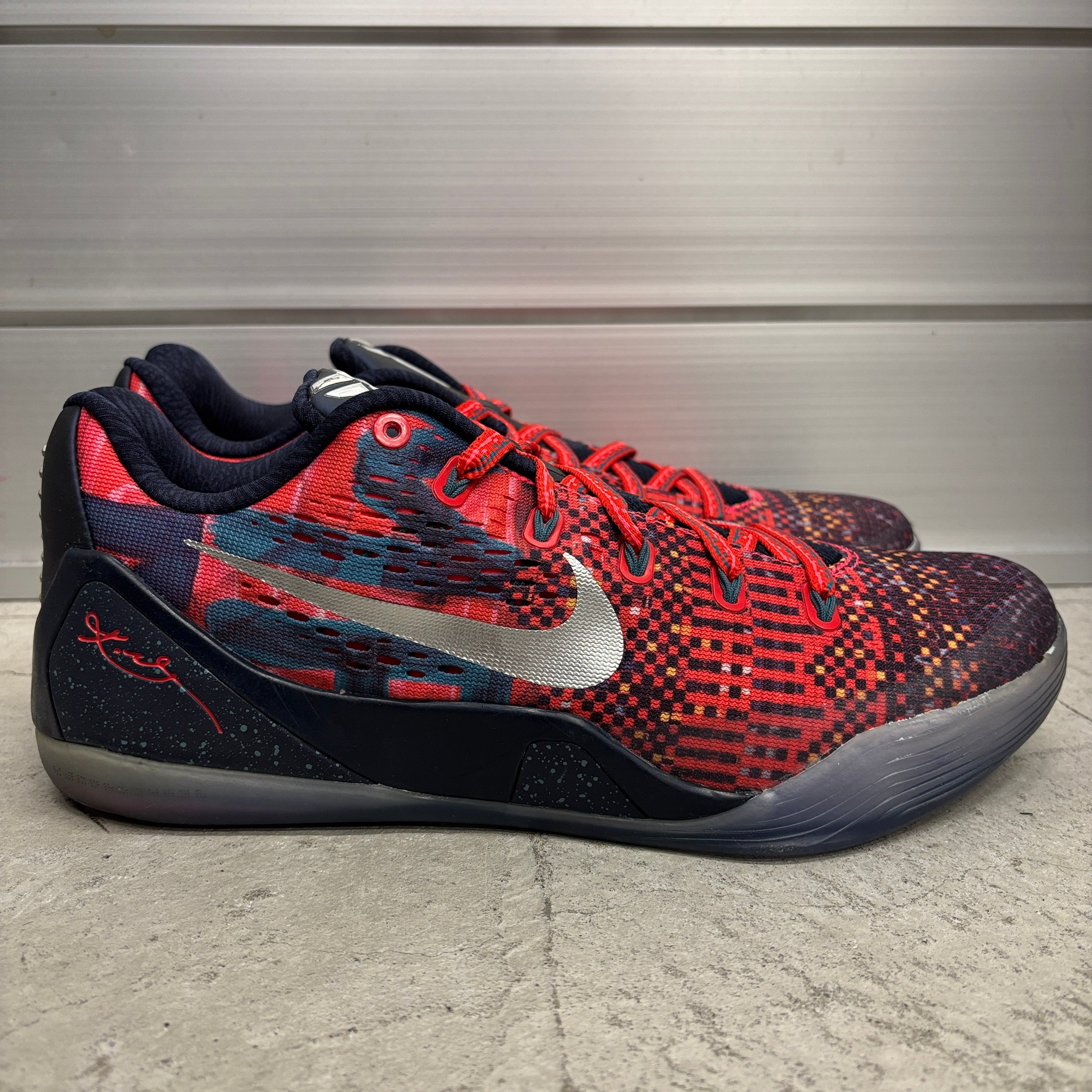 【US10】KOBE 9 EM PREMIUM 669630-604【USED】