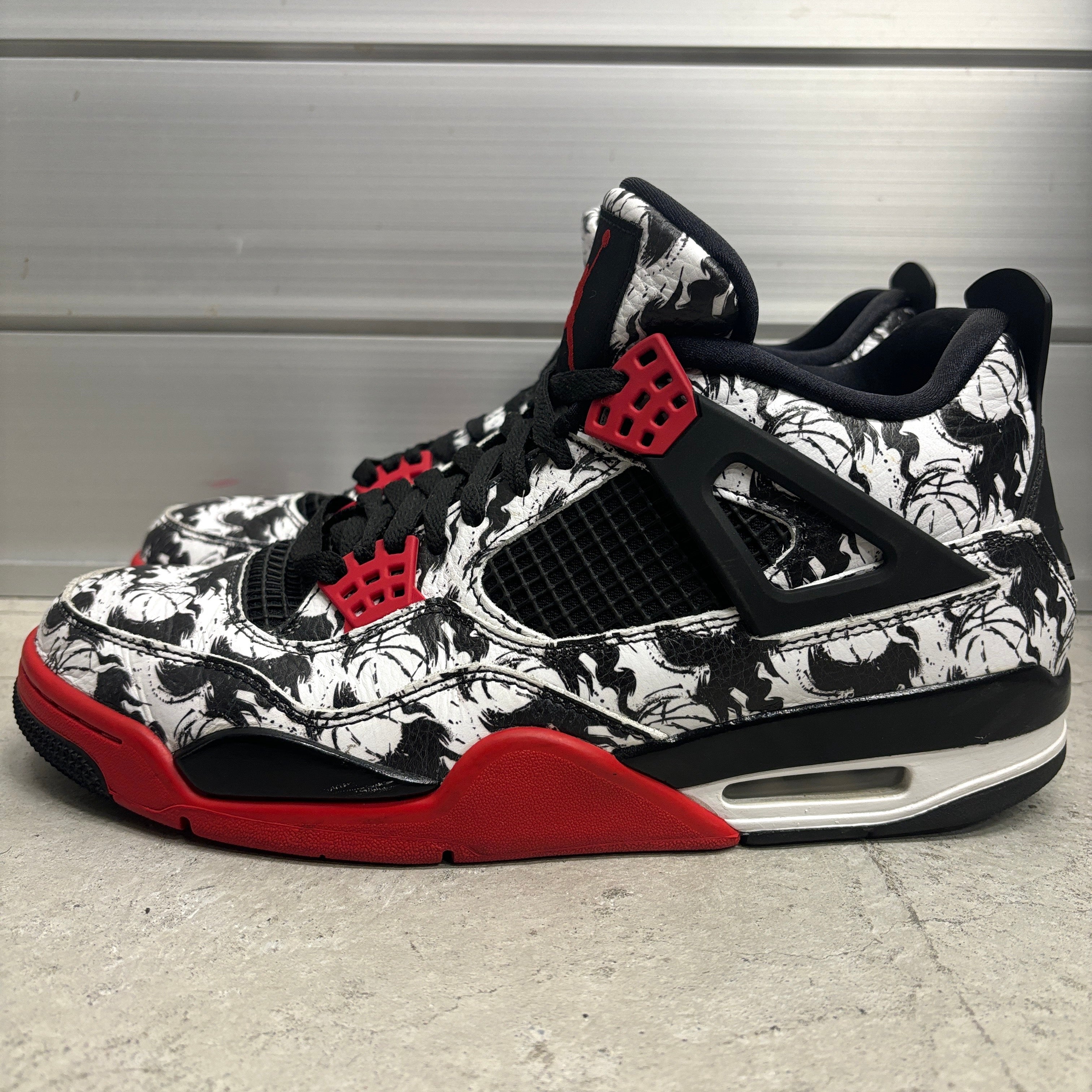 【US10.5】AIR JORDAN 4 RETRO SNGLDY BQ0897-006【USED】