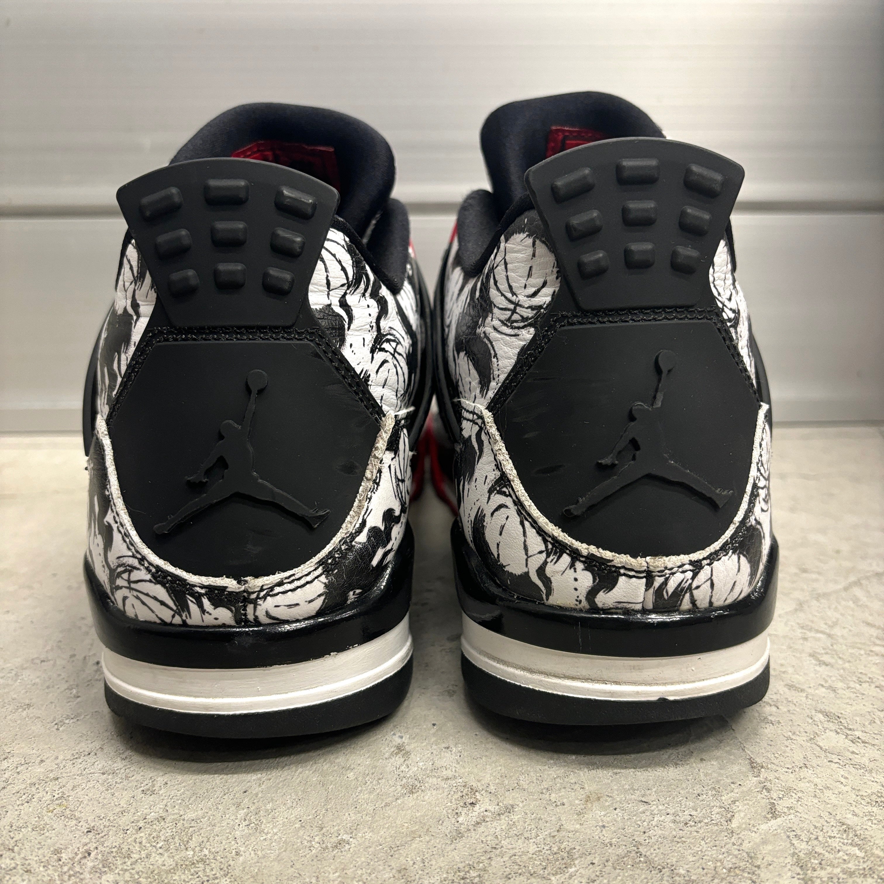 【US10.5】AIR JORDAN 4 RETRO SNGLDY BQ0897-006【USED】